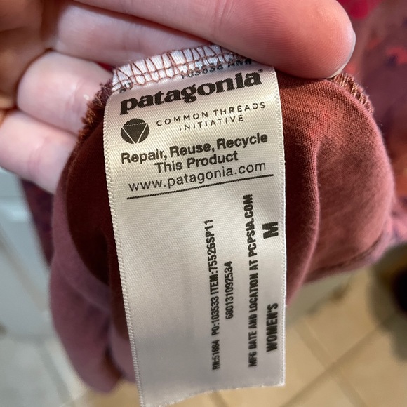 Summer Dress - Patagonia Floral Dress Size Medium - Picture 5 of 6